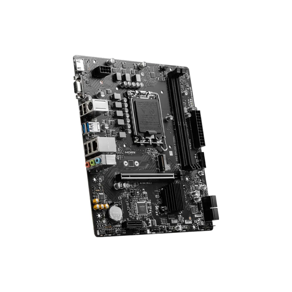 MSI PRO B760M-E DDR4 Motherboard For Intel 12th | 13th | 14th Gen view 2